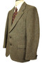 Brown Harris Tweed Vintage 40R Mens Tweed Formal Smart Jacket