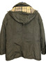 Barbour Intl Outlaw UK 18 Grey Hooded Ladies Barbour Waterproof Quilted Jacket