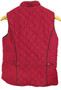 Joules Nimba Size 8 Diamond Stitch Pink Ruby Quilted Ladies Gilet