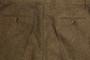 Cavani Mens 42R Smart Grey Herringbone Trousers BNWT