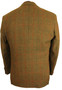 Haworth Skopes Montrose Brown Check 38R Mens Tweed Smart Gents Jacket