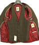 Marc Darcy 34R Moss Green Velvet Collar Check Jacket & Waistcoat Set
