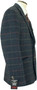 Cavani Mens 42R Blue Box Check Tweed Jacket Casual Smart Occasional Jacket