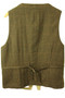 Lee Valley Durrow Moss Green Large 42" Tweed Full Backed Vest Waistcoat