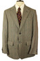 Mens Grey Westwood 40R Check Smart Tweed Jacket
