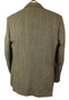 Mens Grey Westwood 40R Check Smart Tweed Jacket