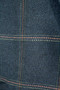 House of Cavani 36R Blue Check Velvet Collar Check Jacket & Waistcoat Set