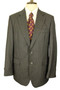 Vintage Aquascutum GreyPinstripe 40R Mens Formal Suit Blazer British Jacket
