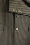 Vintage Aquascutum GreyPinstripe 40R Mens Formal Suit Blazer British Jacket