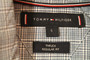 Tommy Hilfiger Blue Small THFlex Check Long Sleeve Mens Shirt