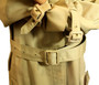 Dannimac Vintage Size 12 Beige Belted Womens Elegant Raincoat