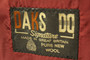 Vtg Daks Waverley Red Tartan Size 14 Womens Velvet Collar 3/4 Length Overcoat