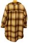 Per Una Womens Beige Brown Mix Size 14 Check Blend M&S Coat