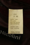 Vtg Nicolini Burgundy Jacket 40” Short  Wool Cashmere Blend  Italy Made Blazer