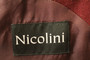 Vtg Nicolini Burgundy Jacket 40” Short  Wool Cashmere Blend  Italy Made Blazer