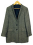 Jigsaw Blue Gold Mix Size 14 Womens Tweed Blazer