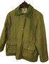 Made in England Green Womens Size 14 Check Country Field Coat