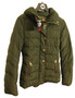 Joules Green Holthorpe Size 8 Padded Collar Hood Womens Jacket
