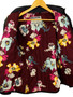 Joules Blue 10 Floral Ladies Quilted Country Jacket