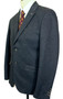 Cavani Mens 40R Blue Modern Slimfit Cotton Jacket Casual Smart Occasional Jacket
