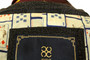 Cavani Mens 40R Blue Modern Slimfit Cotton Jacket Casual Smart Occasional Jacket