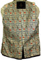 Cavani Mens 40R Blue Modern Slimfit Cotton Jacket Casual Smart Occasional Jacket
