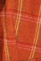 Talbots Womens Rust Orange Plaid Wool Blazer Jacket Size 8 Petite 8P Pink Lined