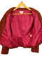 Talbots Womens Rust Orange Plaid Wool Blazer Jacket Size 8 Petite 8P Pink Lined