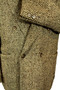 Pre 90's Vintage Double Breasted 38R Tweed Woolton Cloth Herringbone Wool Blazer