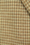 Vintage 80s-90s Burton 40" Houndstooth Brown British Tailored Tweed Jacket