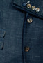 Cavani Heritage Blue 40" Slim Fit Dark Blue Check Elbow Patch Smart Tweed Jacket