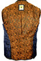 Marc Darcy Jenson Blue 42" Marine Blue Check Modern Mens Smart Tweed Jacket