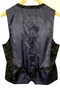 House of Cavani 38R  Black Floral Mens Modern Suit Waistcoat