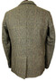 Topman Grey Mix Plaid 40" Modern Mens Tweed Wool Blazer