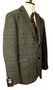 Hammond & Co Grey 44" Check Mens Elbow Patch Occasional Modern Tweed Jacket
