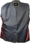 Cavani Mens 50" Blue Modern Slimfit Tweed Casual Smart Occasional Jacket
