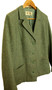 Vintage Edinburgh Woollen Mill Green Size 14 Ladies Classic Elegant Tweed Jacket