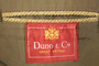 Vintage 1970's Dunn & Co Brown 1116cm/46" Long Wool Tweed Country Jacket