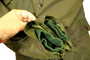 1985 Vintage Barbour Bedale A106 Green C36/91cm Waxed Double Crown Jacket