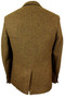 Harris Tweed Topman Brown 38" Mens Modern Tweed Jacket