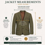 Cavani Mens 50R Blue Modern Check Tweed Jacket Casual Smart Occasional Jacket