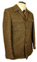 Vintage Dhobi 38"  Brown Mix 4-Button Front Stylish Mens Tweed Sporting Jacket