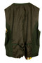 House of Cavani Green 46" Mens Tweed Formal Smart Waistcoat