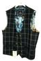 House of Cavani  46R Blue Box Modern Waistcoat BNWT