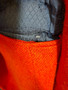 Moon Shetland Womens Coat UK 14 Vibrant Orange 100% Wool Country Jacket