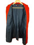 Moon Shetland Womens Coat UK 14 Vibrant Orange 100% Wool Country Jacket