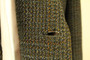 Vtg Dunn & Co Mens Overcoat 42R / 104R Green Tweed Check 100% Wool Country Coat