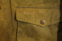 Barbour Ogston Mens Olive Green Large Waxed Cotton Slim Fit Country Jacket