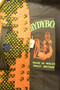 Vintage Tydybo Orange Green Medium Welsh Tapestry Woven Cape Poncho