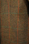 Vintage 1991 Holland & Sherry 44"  Savile Row Brown Check Tailored Tweed Jacket